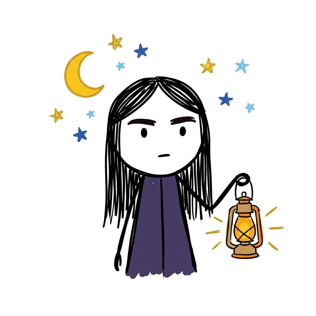 Luna, deep female narrator